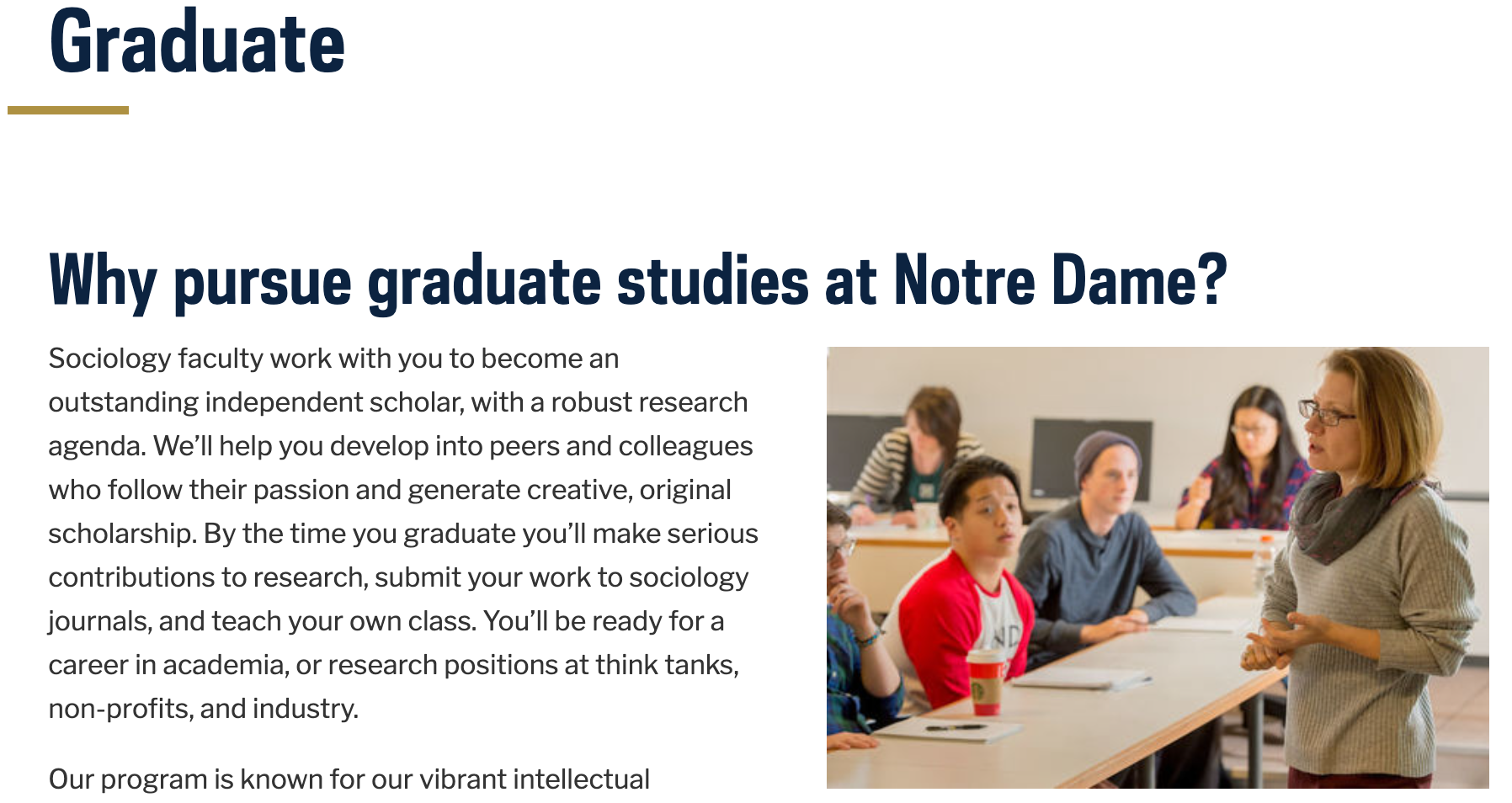 I’m still the face of ND sociology (as of Oct 2022)